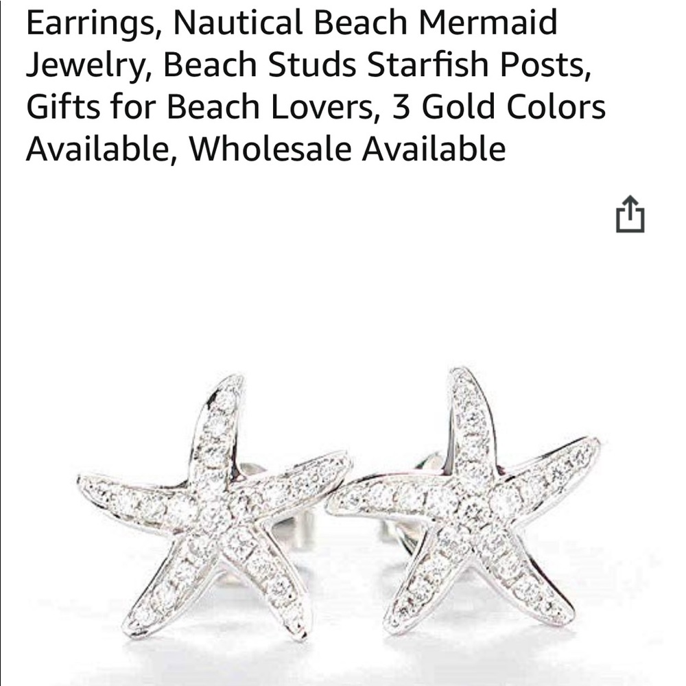 Solid 18k Yellow Gold Diamond Earrings - image 2